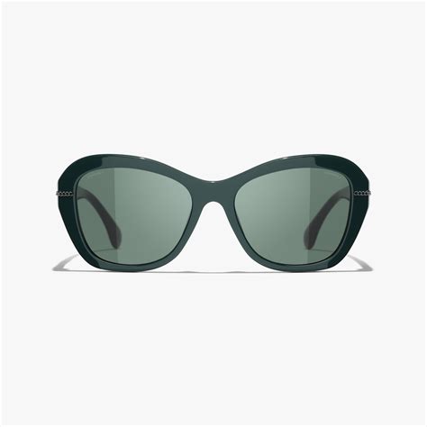 chanel sonnenbrille grün|Chanel sonnenbrille sale.